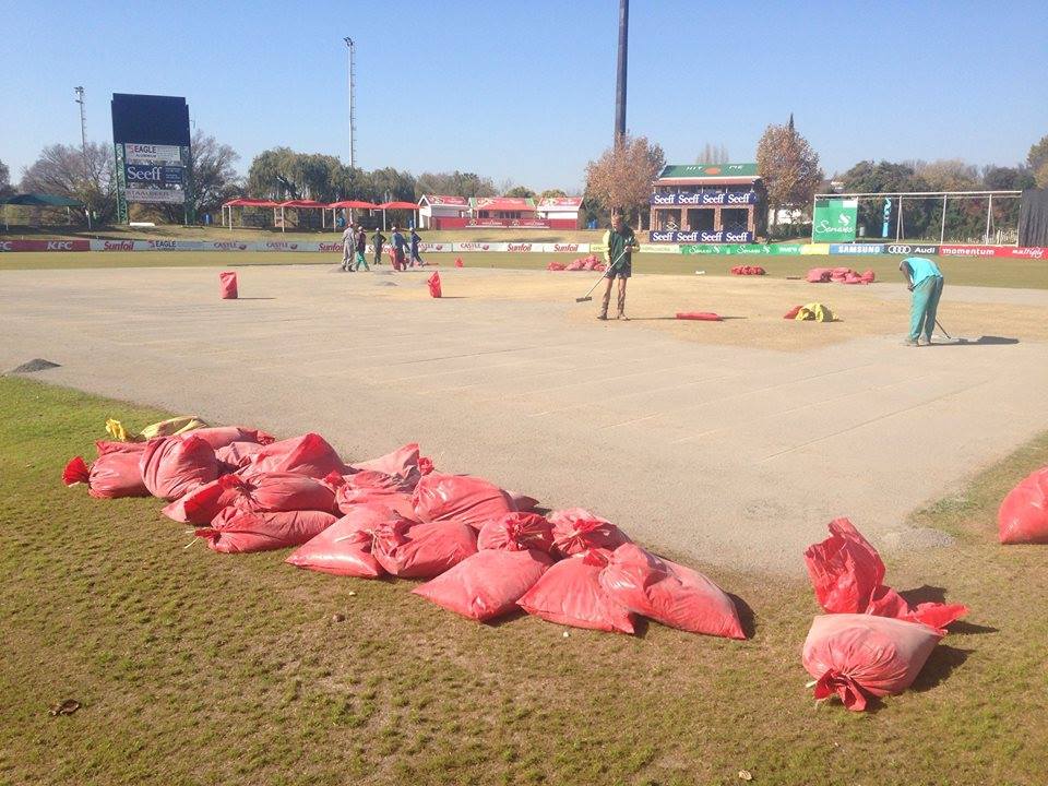 A lot of work gets put into the preparation of this world class pitch. 